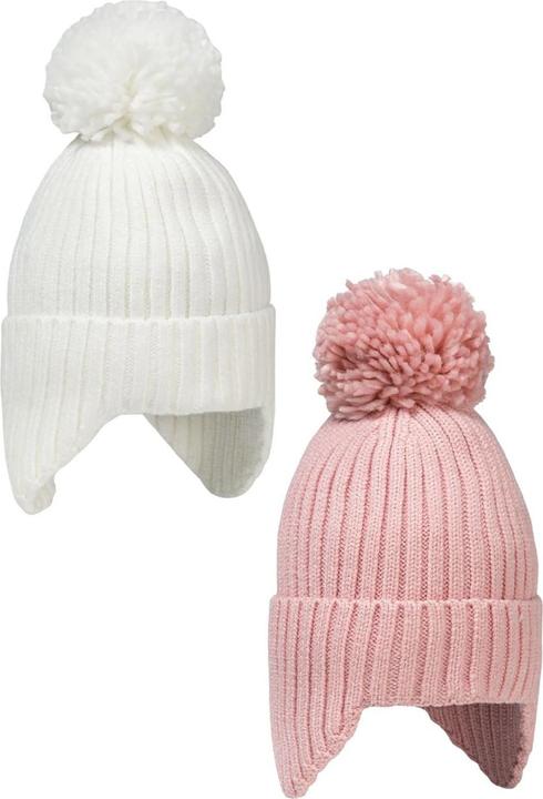 Produktbild Minoti MützeSet Mädchen gerippt (2erPack) (80)