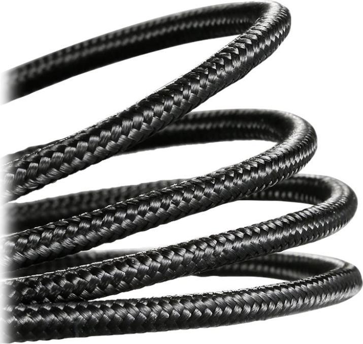 Productafbeelding Baseus cafule Kabel USB Voor Type-C 2A 3m Grijs+Zwart (3 m, USB 2.0)