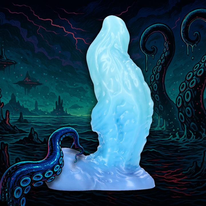 Produktbild Ouch! Aquatic Ravager - Silicone Dildo - Blue