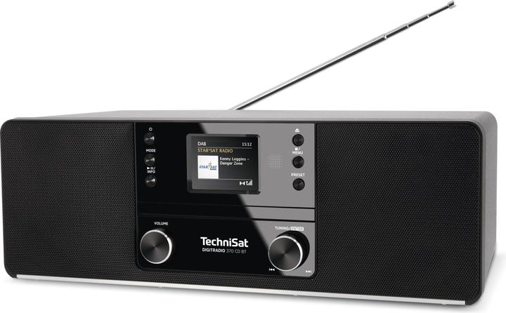 TechniSat DAB+ Radio DigitRadio 370 CD BT (DAB+ DAB, VHF, DAB, Bluetooth)