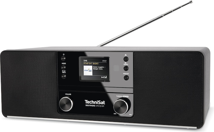 TechniSat DAB+ Radio DigitRadio 370 CD BT (DAB+, UKW, DAB, Bluetooth)