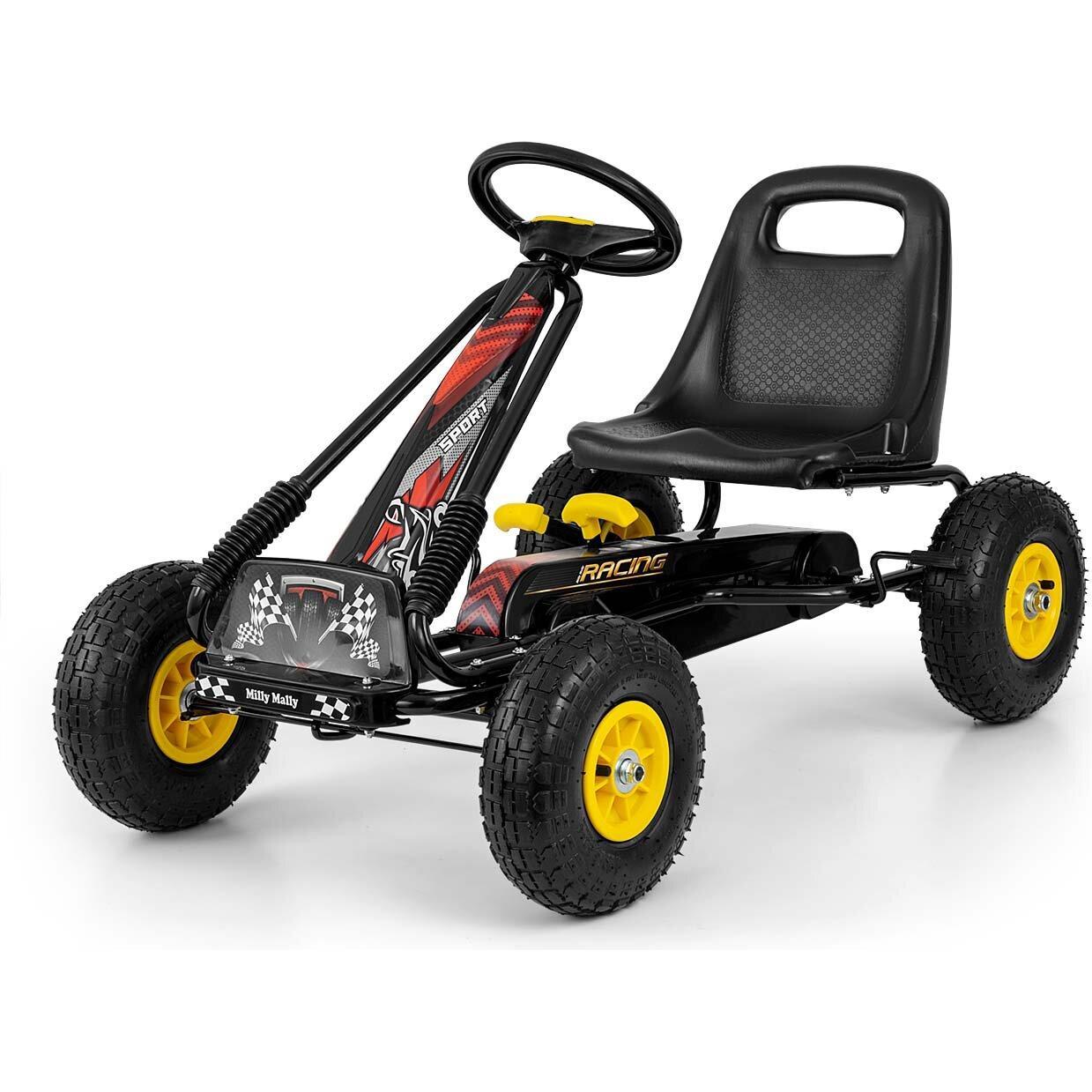 Mally Schwarz Kinder-Gokart Milly Thor