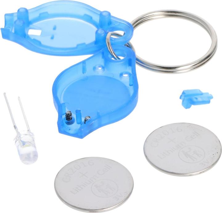 Actual product image AccuCell LED-Taschenlampe Mini mit weisser LED, mit Schlüsselanhäger