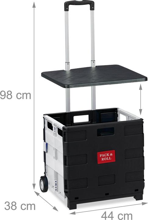 Actual product image Relaxdays Shopping trolley