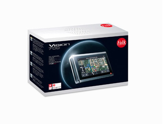 Image du produit Falk Vision 700, TMC, Bluetooth, Cartes Europe
