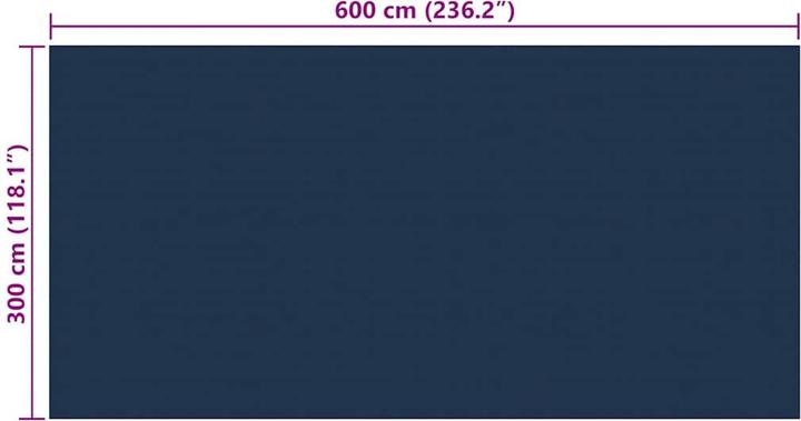 Actual product image vidaXL Poolabdeckung