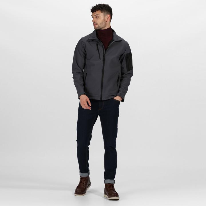 Produktbild Regatta Standout Arcola SoftshellJacke 3lagig wasserdicht atmungsaktiv (S)