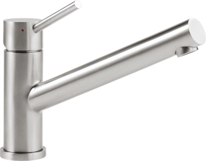 Villeroy & Boch Como low-pressure kitchen mixer tap, stainless steel