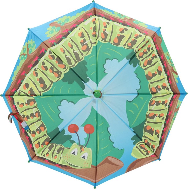 Actual product image Esschert Design Children's umbrella Panorama Caterpillar