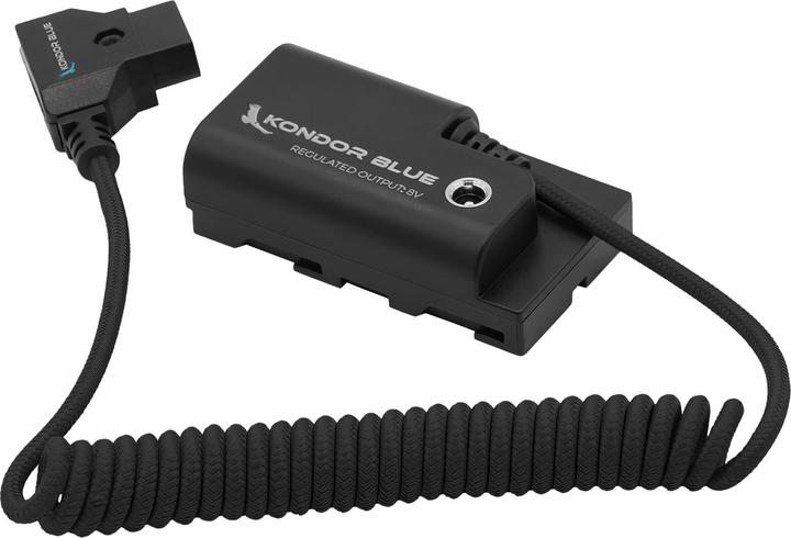 Image du produit Kondor Blue D-Tap to Sony L-Series NPF Dummy Battery Cable (Raven Black) (0.90 m)