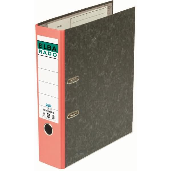 Actual product image Elba Folder rado 100555313 DIN A4 80mm cardboard red (A4, 80 mm, 1 pcs.)