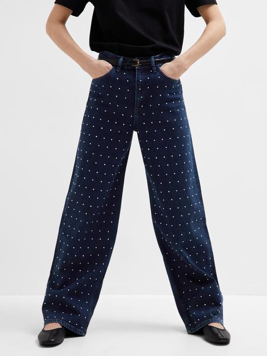 Produktbild Selected Strass Wide Fit Jeans (32)