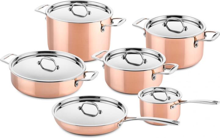 Immagine prodotto Ducq Capodistria (Padella per friggere, Pentola, Acciaio inossidabile, Alluminio, Rame)