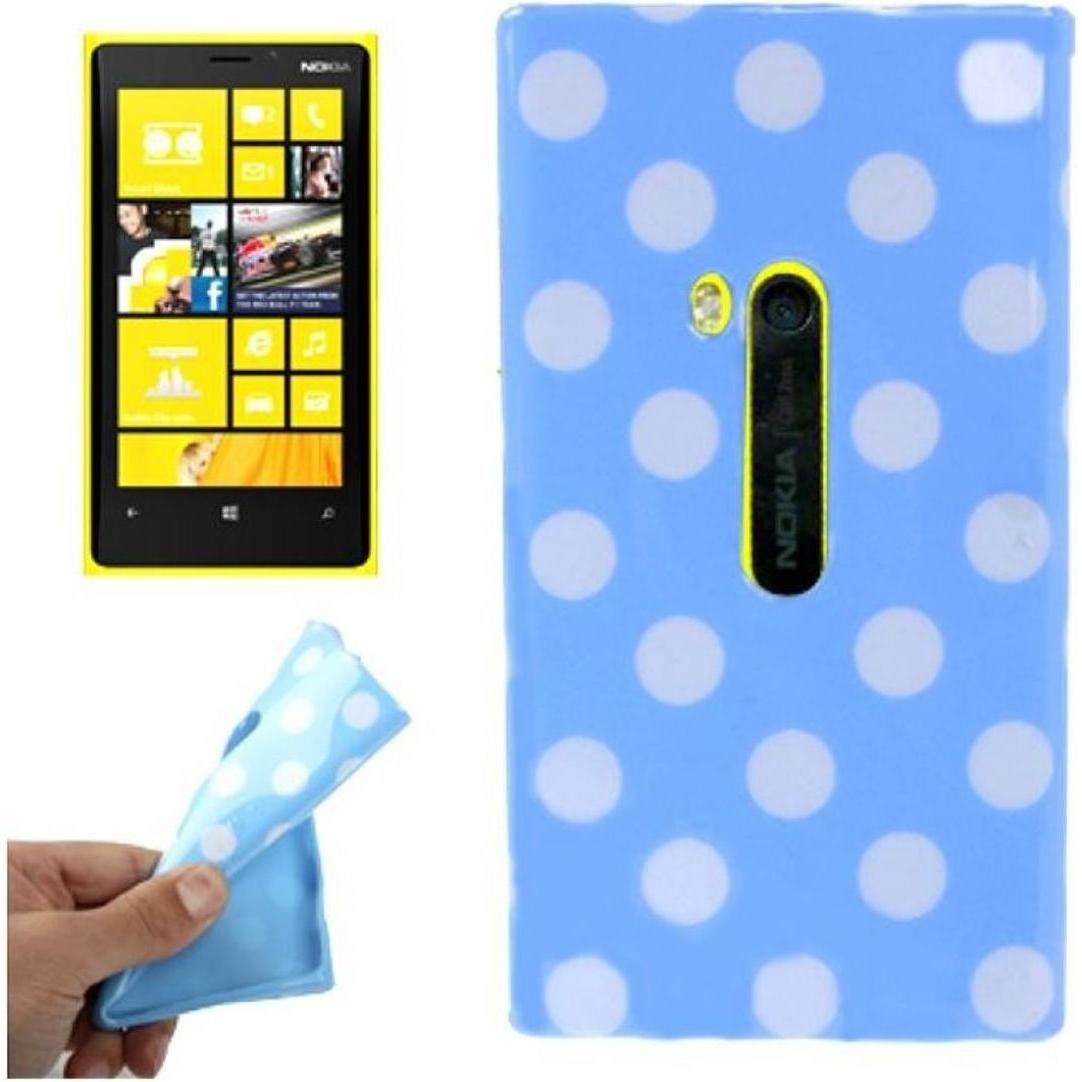 Thumbnail - König Design Schutzhülle TPU Case Hülle für Handy Nokia Lumia 920 Hellblau / Weiss (Nokia Lumia 920), Smartphone Hülle, ...