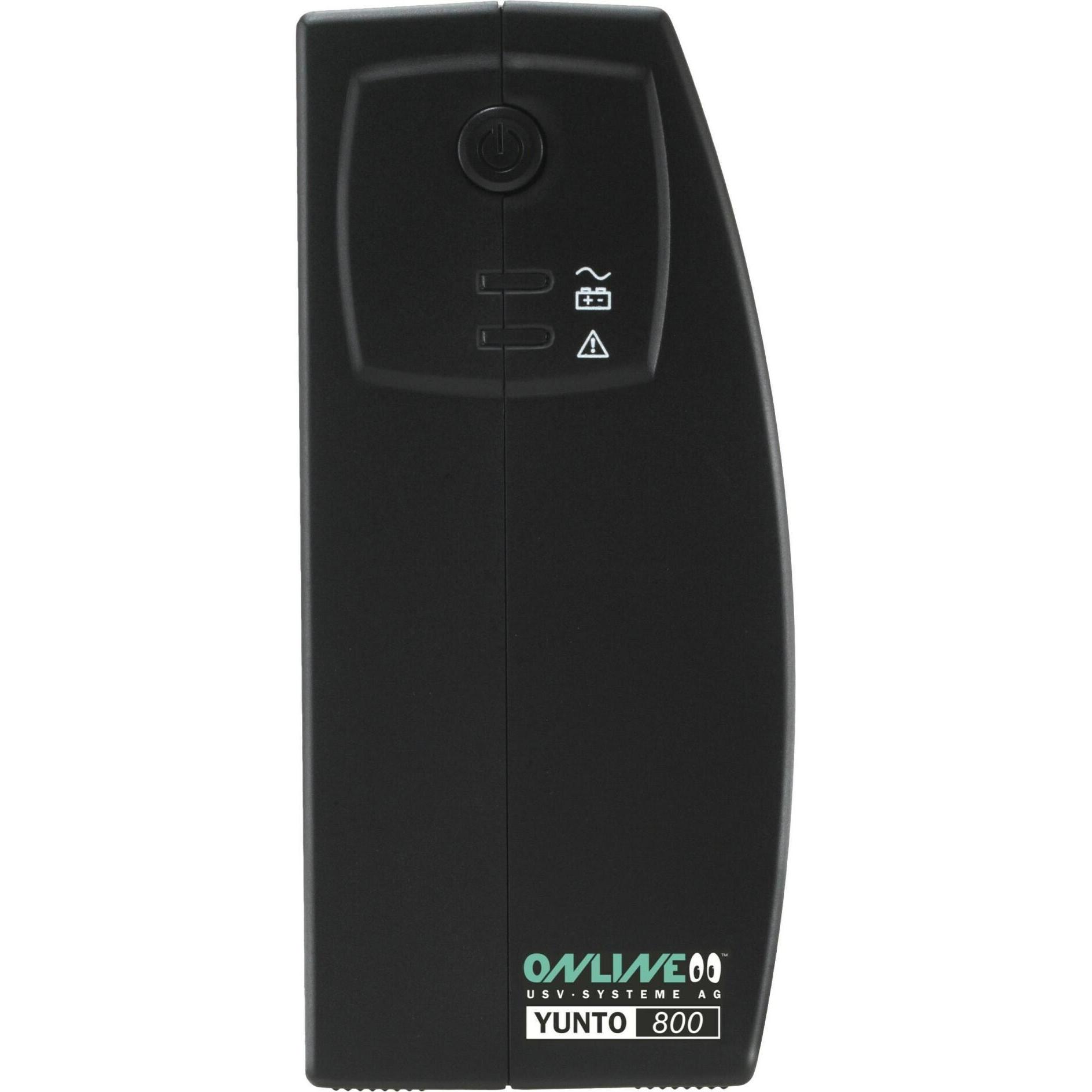 Thumbnail - Online USV USV Yunto 800 (Y800) (800 VA, 480 W, Line-Interaktiv USV), USV