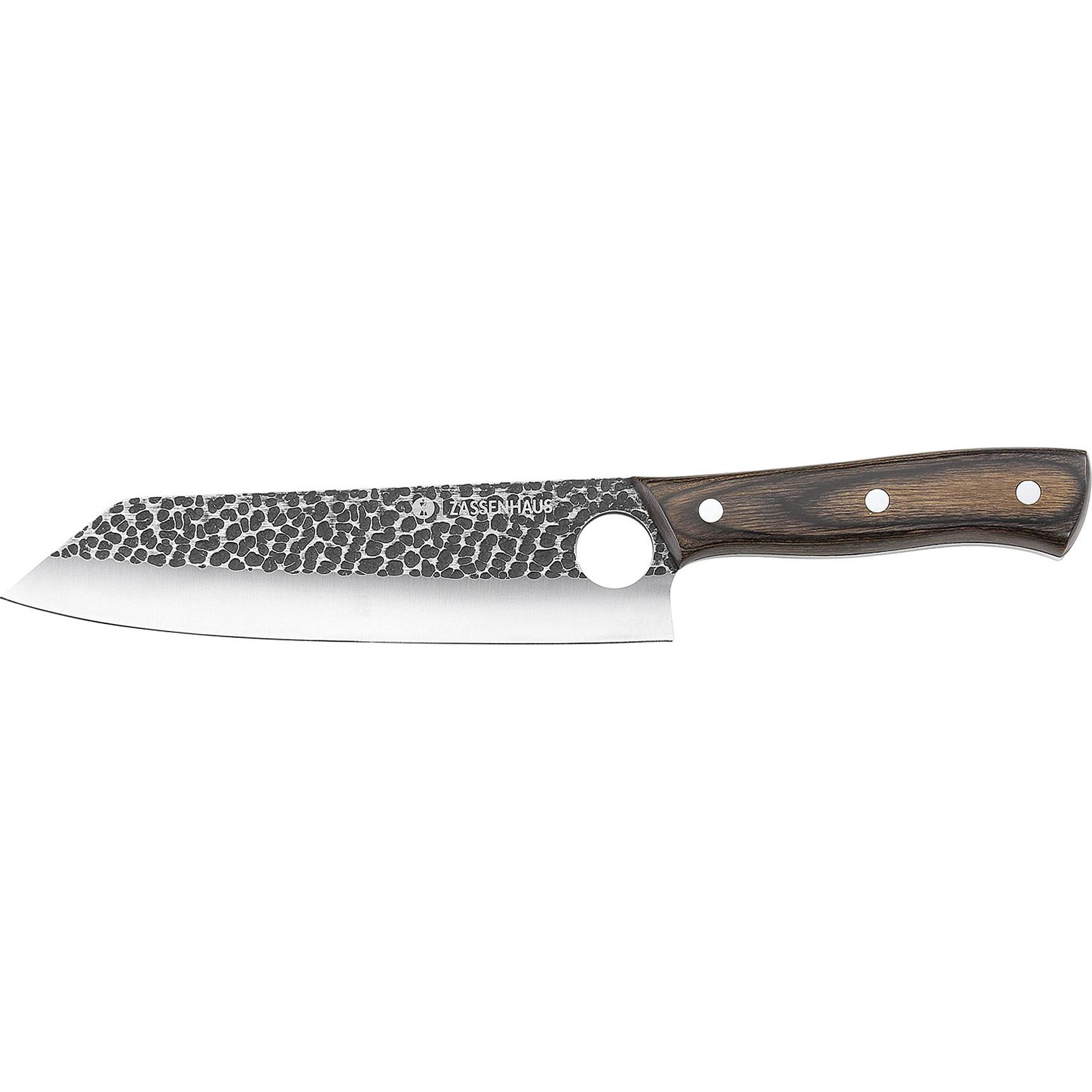 Zassenhaus Kochmesser Hunter Klinge 19 cm 31x2x5.5 cm, Küchenmesser, Braun