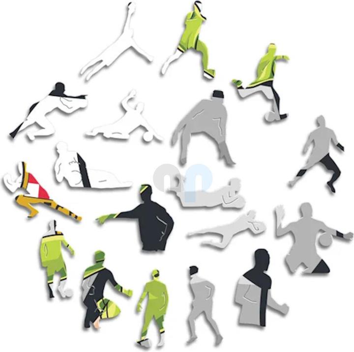 Produktbild Iconic FC Barcelona - Ter Stegen - Holz Puzzle Grösse S (150 Teile) (150 Teile)