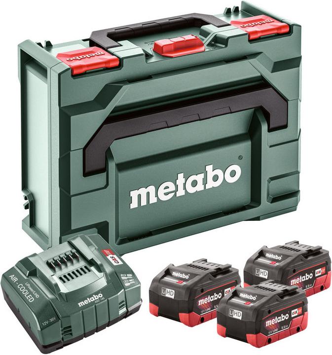 Produktbild Metabo Basic Set 3x 5.5Ah LiHD (18 V)