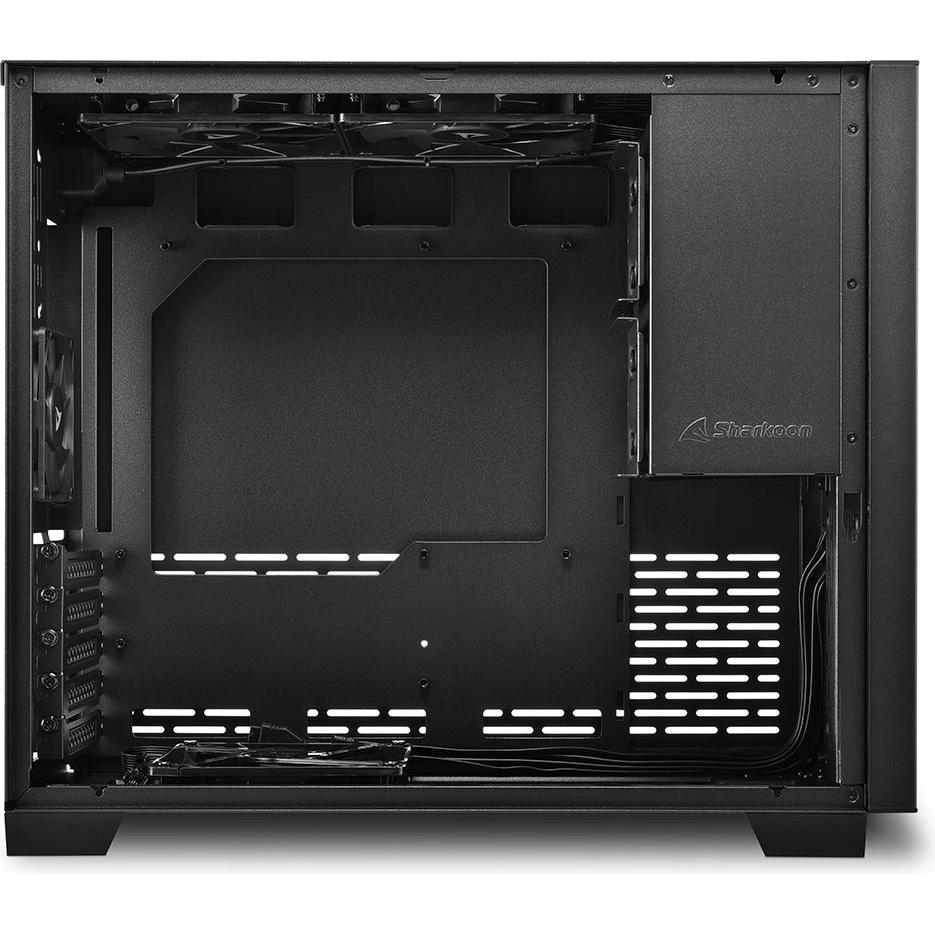 Thumbnail - Sharkoon MS-Z1000 microATX (mATX), PC Gehäuse, Schwarz