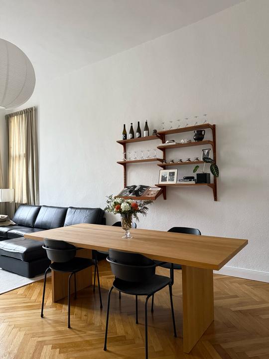 Actual product image Hübsch Arch Dining Chair Black