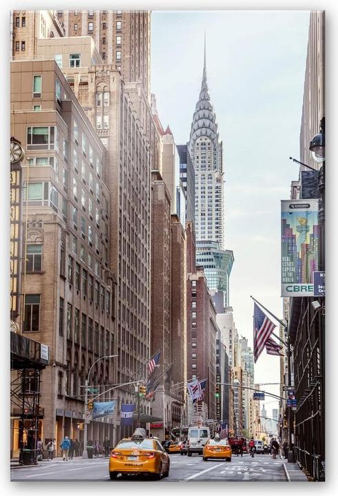 Actual product image Trenddeko Chrysler Building in New York (130 x 200 cm)