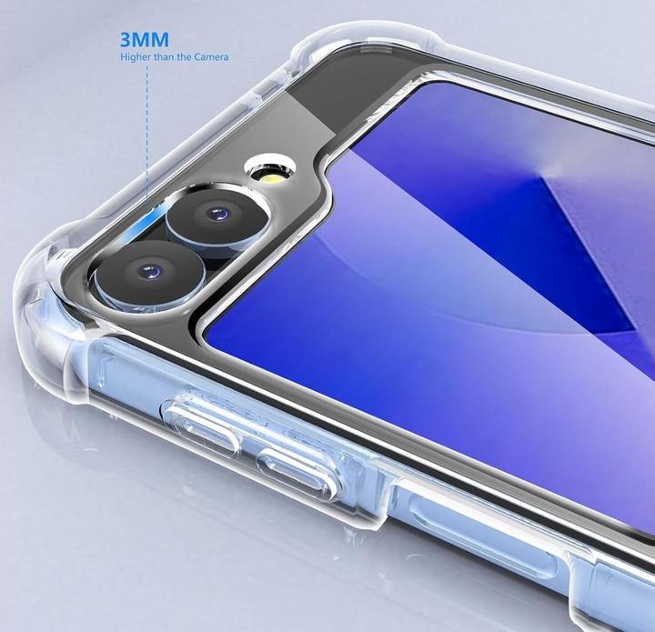 Produktbild Screenguard Magnetic Samsung Galaxy Z Flip6 Clear Case MagSafe Hülle (Samsung Galaxy Z Flip6)