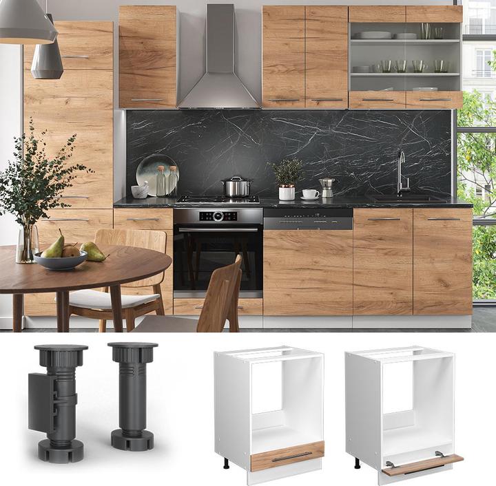 Produktbild Vicco Herdumbauschrank Fame-Line (60 x 60 x 82 cm)
