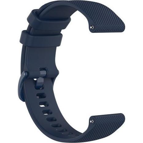 Thumbnail - Strap-it Silikonarmband (20 mm, Silikon, Amazfit GTS 3), Uhrenarmband, Blau