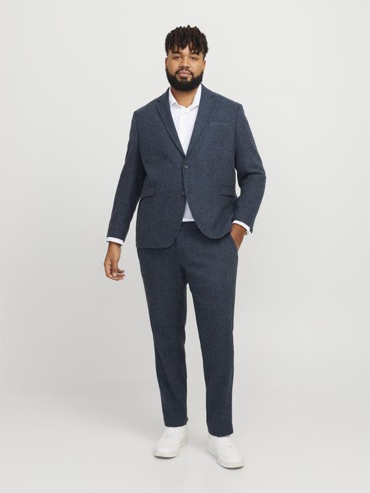 Actual product image Jack & Jones Plus size slim fit suit single-breasted blazer and trousers (66)