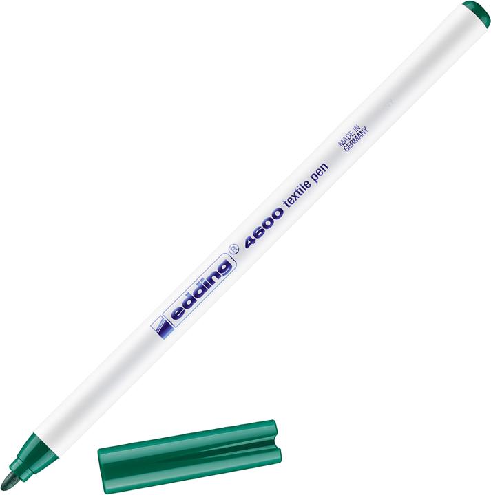 Actual product image Edding 4600 - T-Shirt Pen (Green, 1 mm, 1 x)