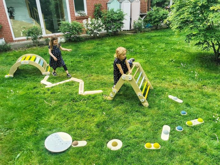 Produktbild small foot Kletterdreieck-Sprossenwand 2in1 „Adventure“