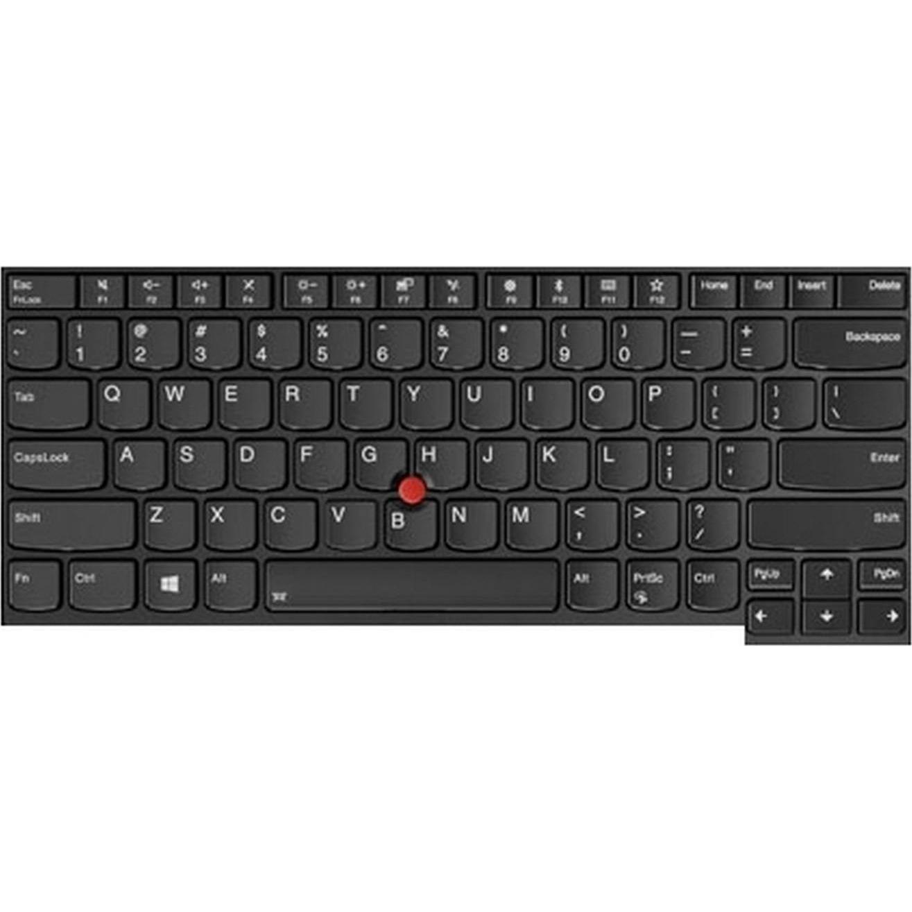 Lenovo Keyboard (UK), Notebook Ersatzteile, Schwarz