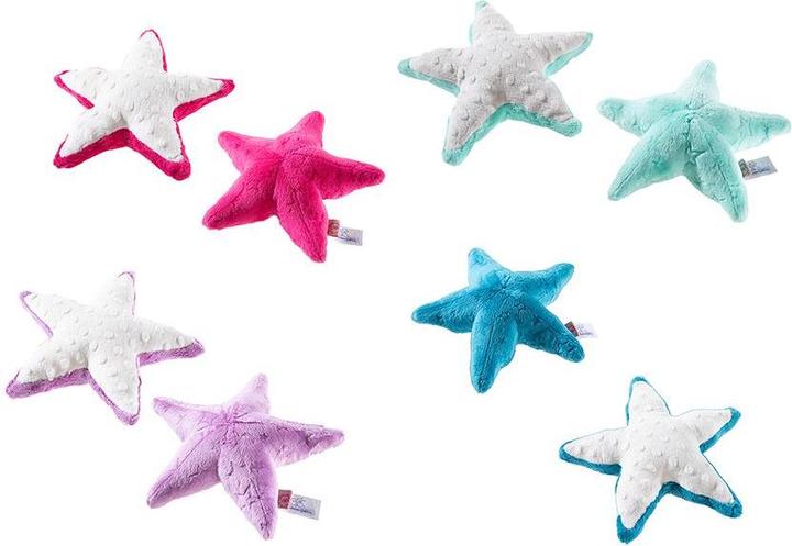Blue, Green, Pink, Yellow