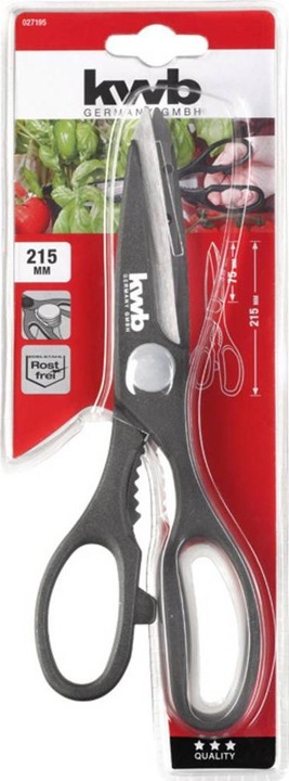 Actual product image kwb Household scissors, 215 mm (21.50 cm)