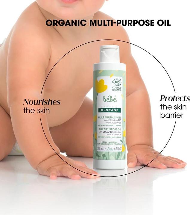 Produktbild Klorane Waschöl - 200 ml