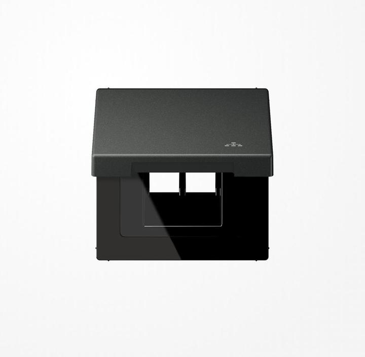 Actual product image JUNG Mounting frame 1f anth mt LS hinged metal AL2990KLLAN