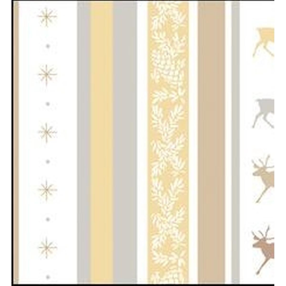 Ursus, Bastelpapier, Transparentpapier 115 g/qm A4 VE=25 Blatt Classic Christmas creme/braun Motiv 4 (115 g/m², 1 x)