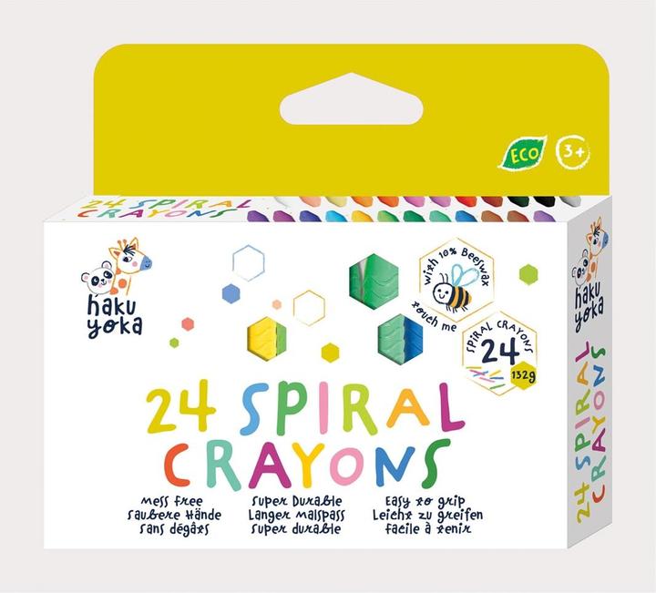 Produktbild Magni Spiral-Wachsmalkreiden 24 Farben (24x)