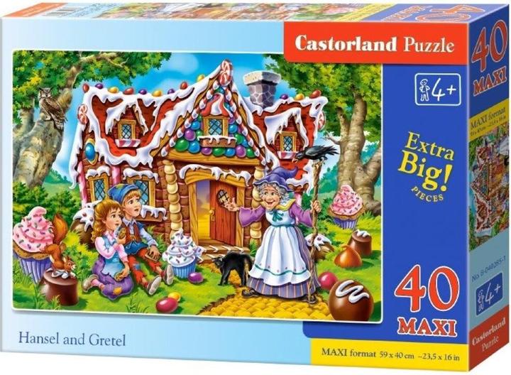 Produktbild Castorland Hansel and Gretel, Puzzle 40 Teile maxi (40 Teile)