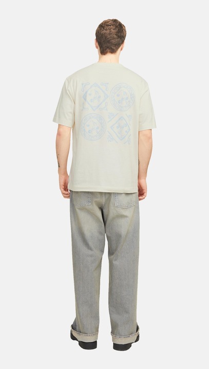 Actual product image Jack & Jones Jorparos Easter Sketch Tee Ss Crew N Ln (M)