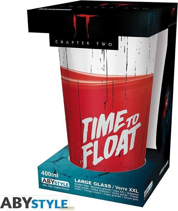Actual product image ABYstyle IT - Large Glass - 400ml - Time to Float - x2 (0.40 l)