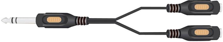 Produktbild SpeaKa Professional Klinke Adapter Klinkenstecker 6.3 mm Klinkenbuchse 6.3 mm, Klinkenbuchse 6.3 mm (Audio Splitter)