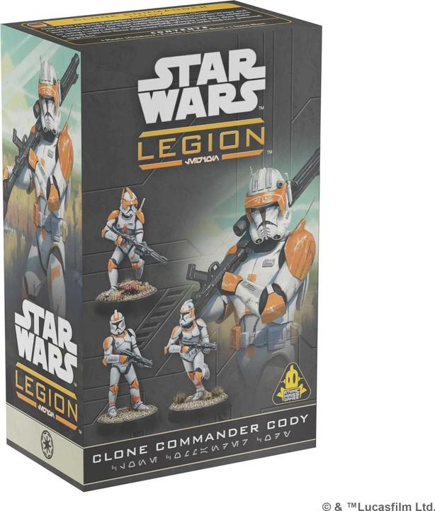 Produktbild Atomic Mass Games Star Wars Legion - Clone Commander Cody