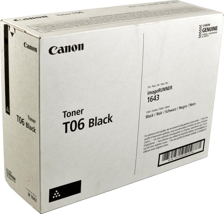 Produktbild Canon Toner schwarz T06-BK IR 1643i 20'500 S. (BK)