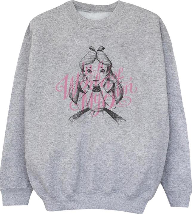 Image du produit Disney Sweat-shirt garçon Alice In Wonderland In A World Of My Own (Alice au pays des merveilles dans un (116)