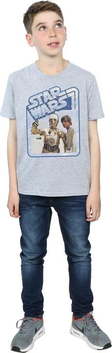 Image du produit Star Wars - T-shirt LUKE SKYWALKER AND C-3PO - Garçon (128)