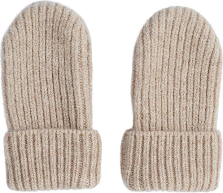 Lodger Fäustlinge Merino Wool Beige Gr. 1 (1)