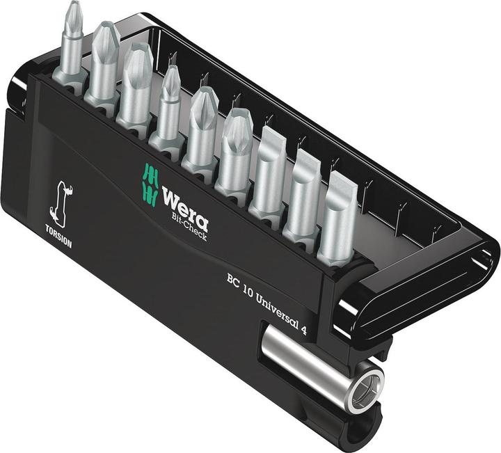 Produktbild Wera Bit-Check 10 Universal 4 (Kreuz Pozidriv PZ)