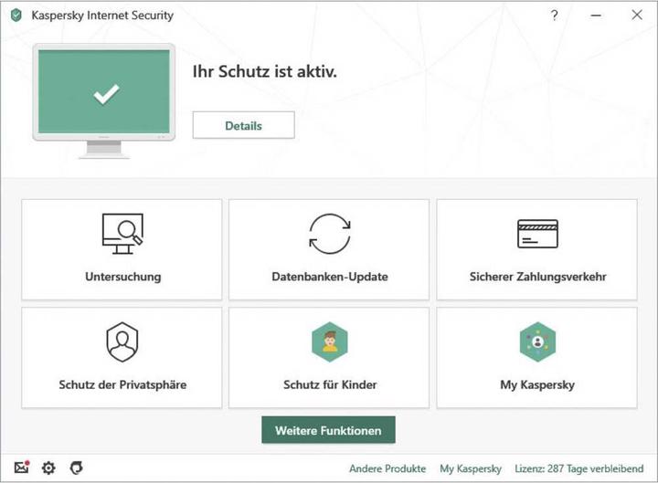 Produktbild Kaspersky Internet Security 2020 (5 User, 12 Monate)
