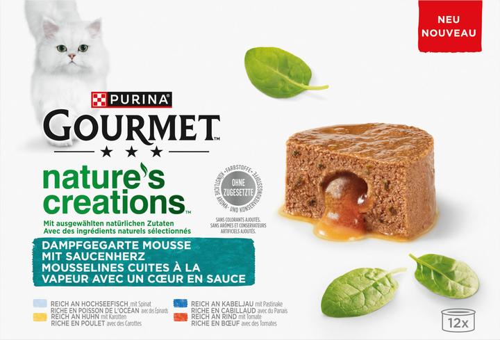 Produktbild Gourmet Nature's Creations Mousse (Adult, 1 Stk., 1020 g)
